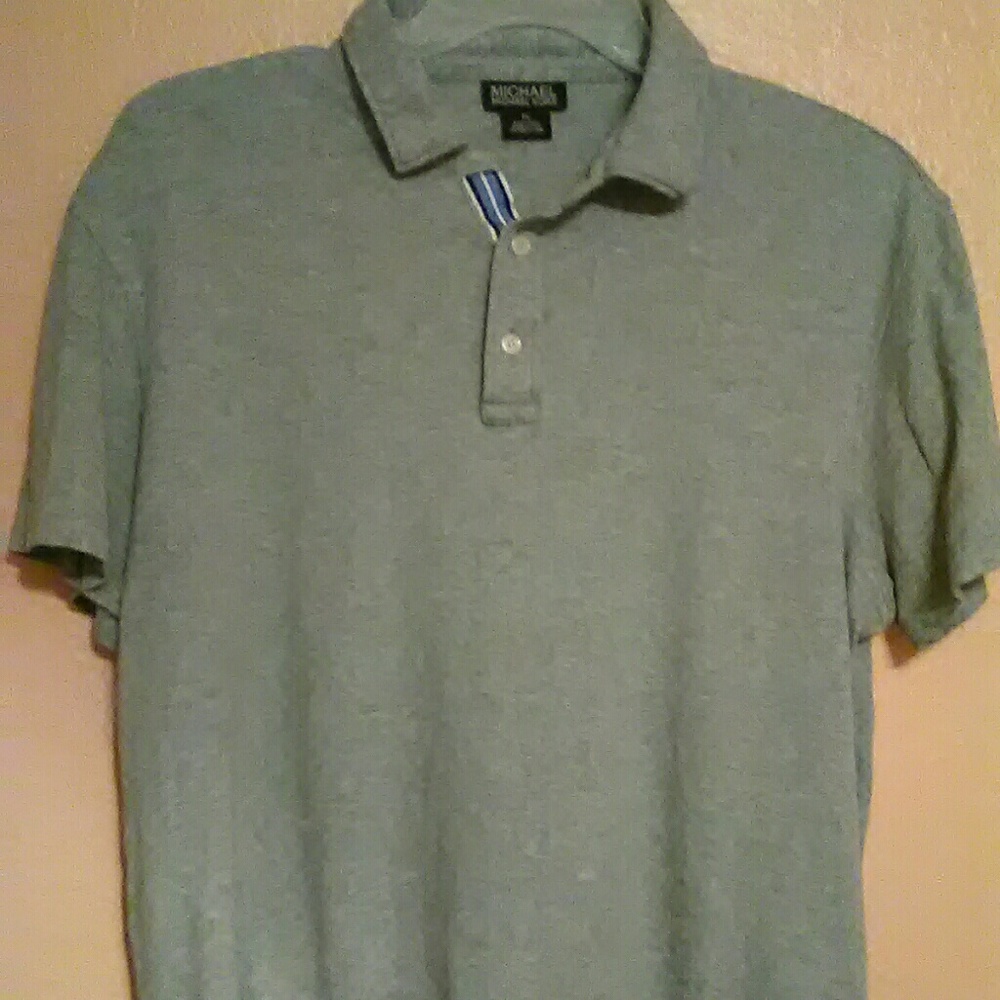 Michael Michael Kors grey polo shirt
